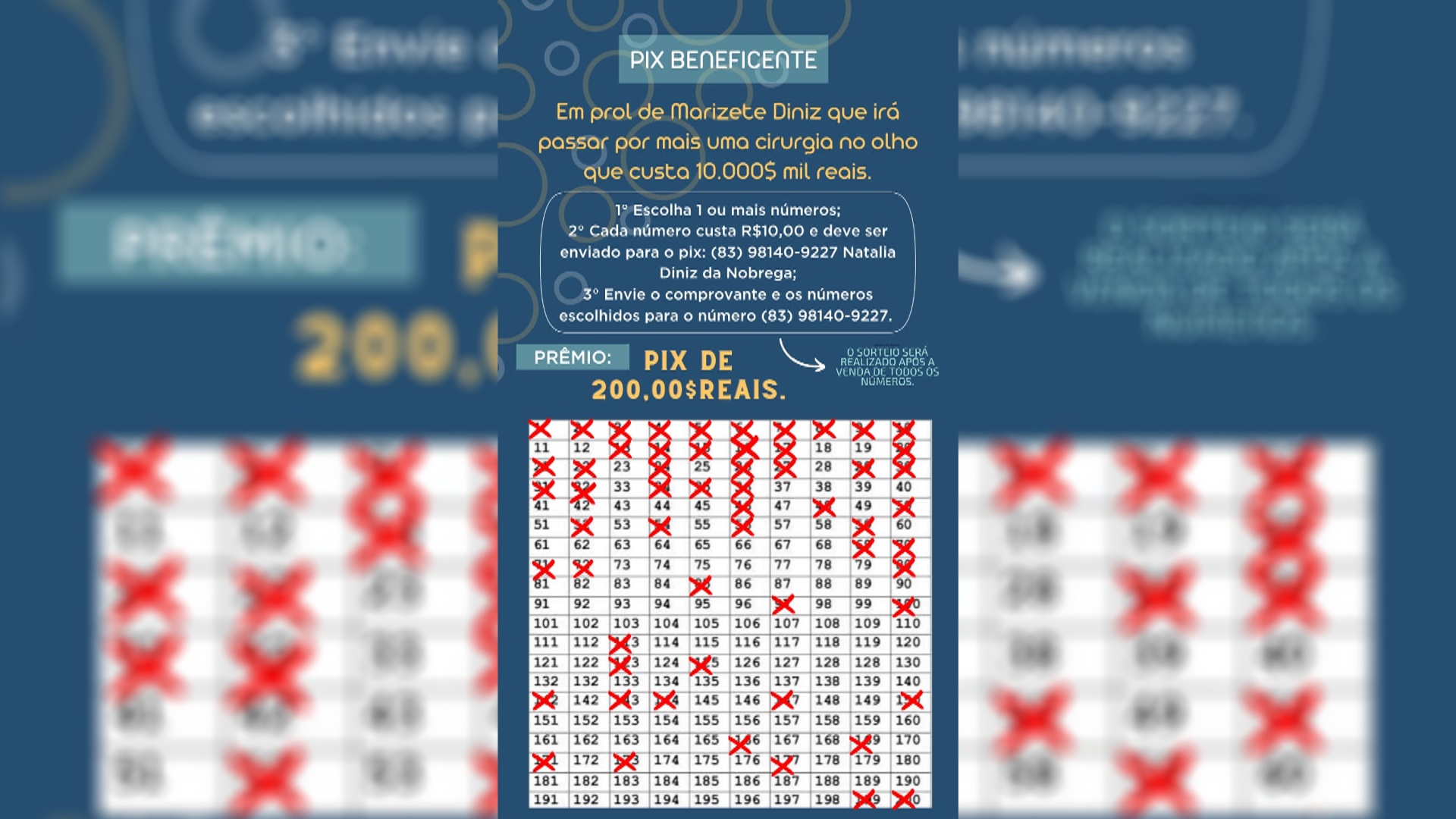 Mulher faz apelo e pede ajuda para completar dinheiro de cirurgia no olho.; Veja como ajudar