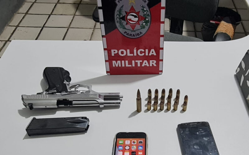 OPERAÇÃO IMPACTO: PM prende 10 suspeitos e apreende seis armas de fogo em São Bento e mais três cidades da Paraíba