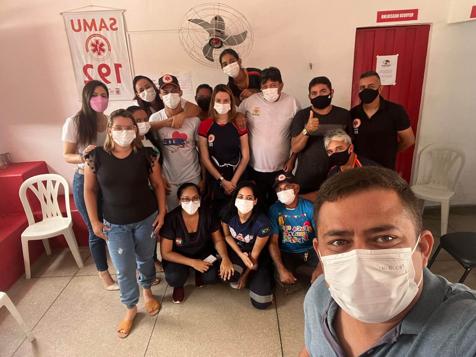 Profissionais do SAMU de São José do Bonfim participam de reunião para debater melhorias no atendimento local