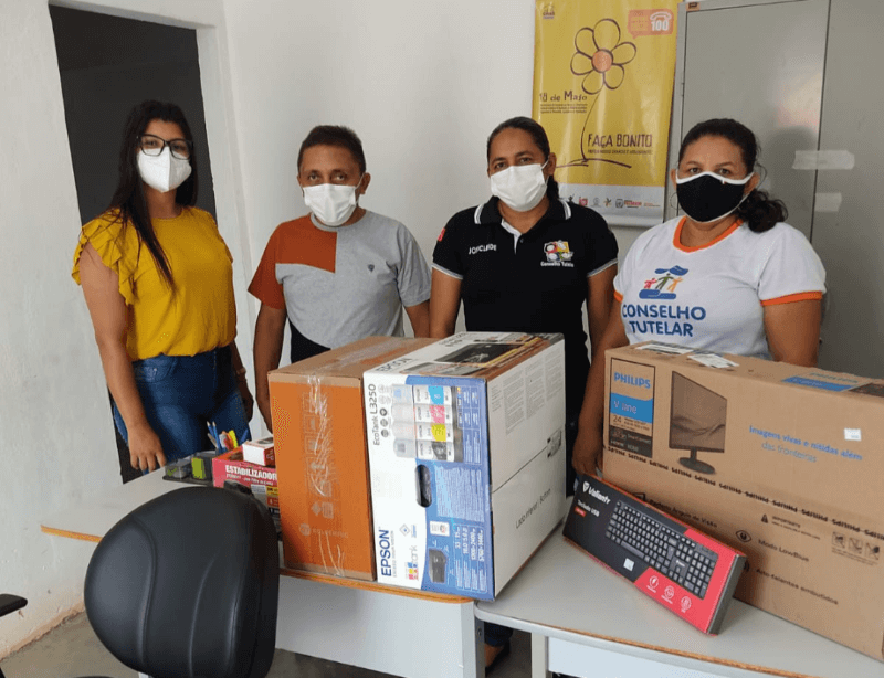 Secretaria de Assistência Social de Passagem realiza entrega de equipamentos para Conselho Tutelar