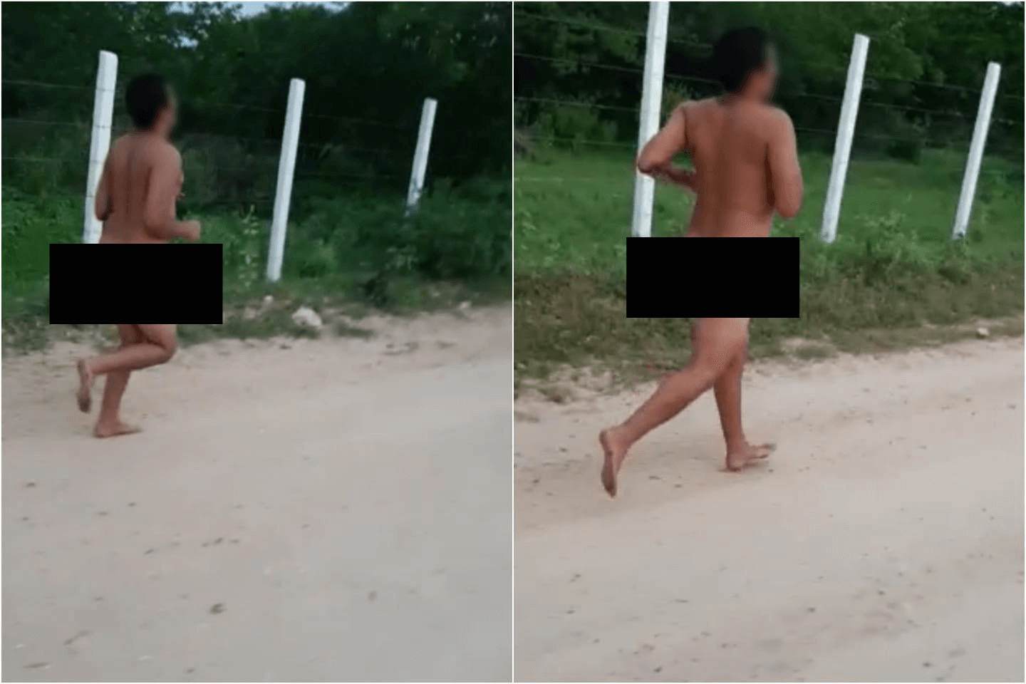 Em Patos: Homem pelado está percorrendo comunidades rurais na região da Barragem da Farinha; Moradores estão preocupados