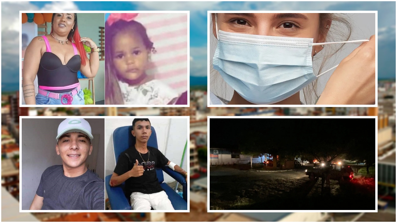 Morte de mulher e criança, tentativa de chacina em vaquejada, e novo decreto liberando uso de máscaras, marcam a semana em Patos. Veja o Resumo 