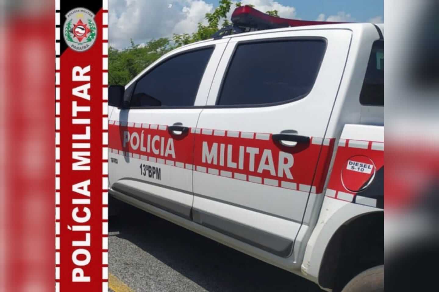 Polícia Militar da Paraíba cumpre mandado de prisão durante 