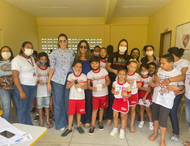 Palestra sobre Autismo é realizada na Escola Dep. Genival Matias para alunos do ensino infantil
