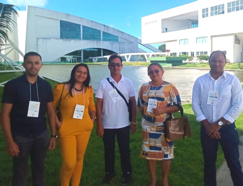Gestores da Educação Municipal de Passagem participam do I Congresso de Educação da UNDIME-PB