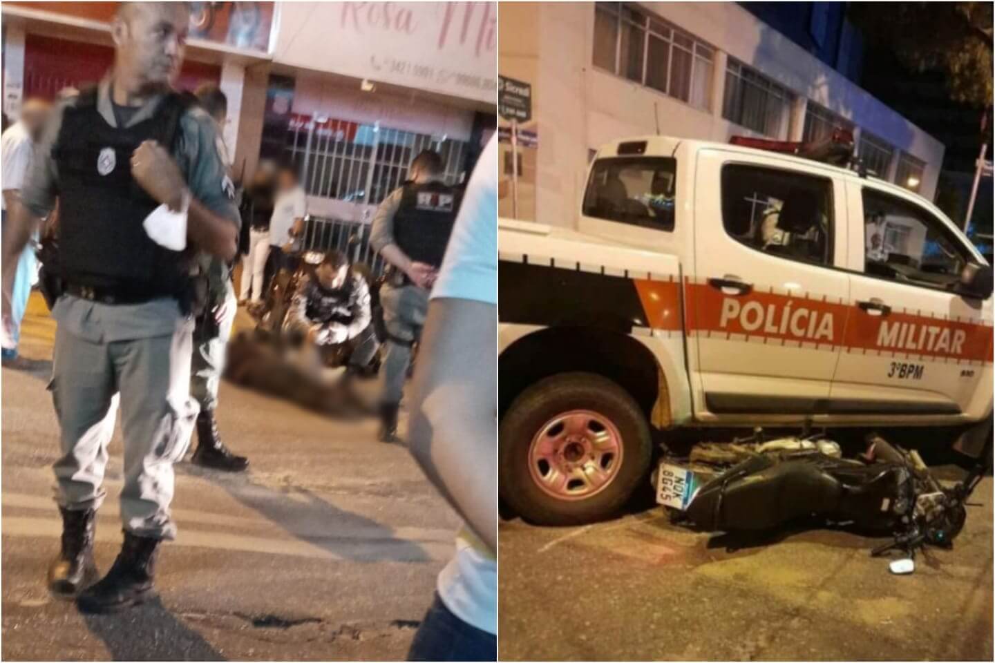 Homem desobedece ordem de parada, pratica direção perigosa, ameaça policiais e acaba preso pela PM na madrugada desta sexta-feira (15), em Patos