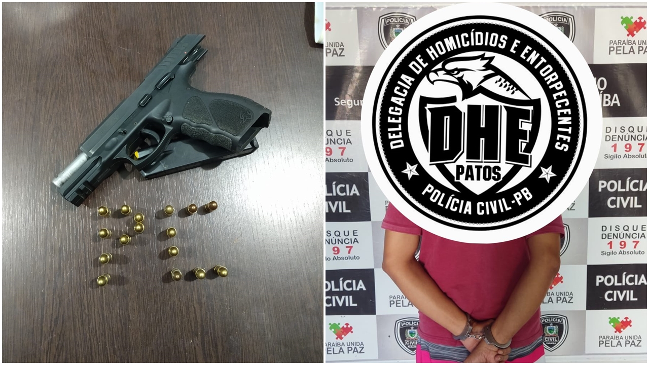 Delegacia de Homicídios de Patos cumpre mais um mandado de prisão contra homicida na cidade