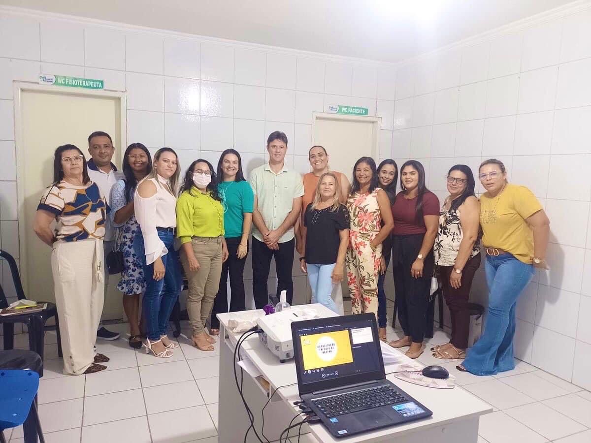 Secretaria Municipal de Saúde de Areia de Baraúnas realiza capacitação em Sala de Vacina