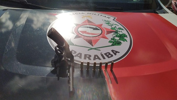 Polícia Militar apreende nesta quinta (21), revólver Calibre 38 no Vale do Piancó