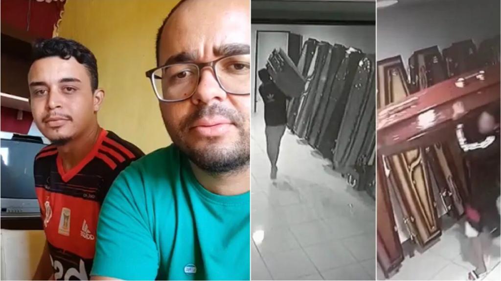 Em entrevista, jovem que ateou fogo em caixão na cidade de Teixeira diz que está enfrentando problemas psicológicos e que 