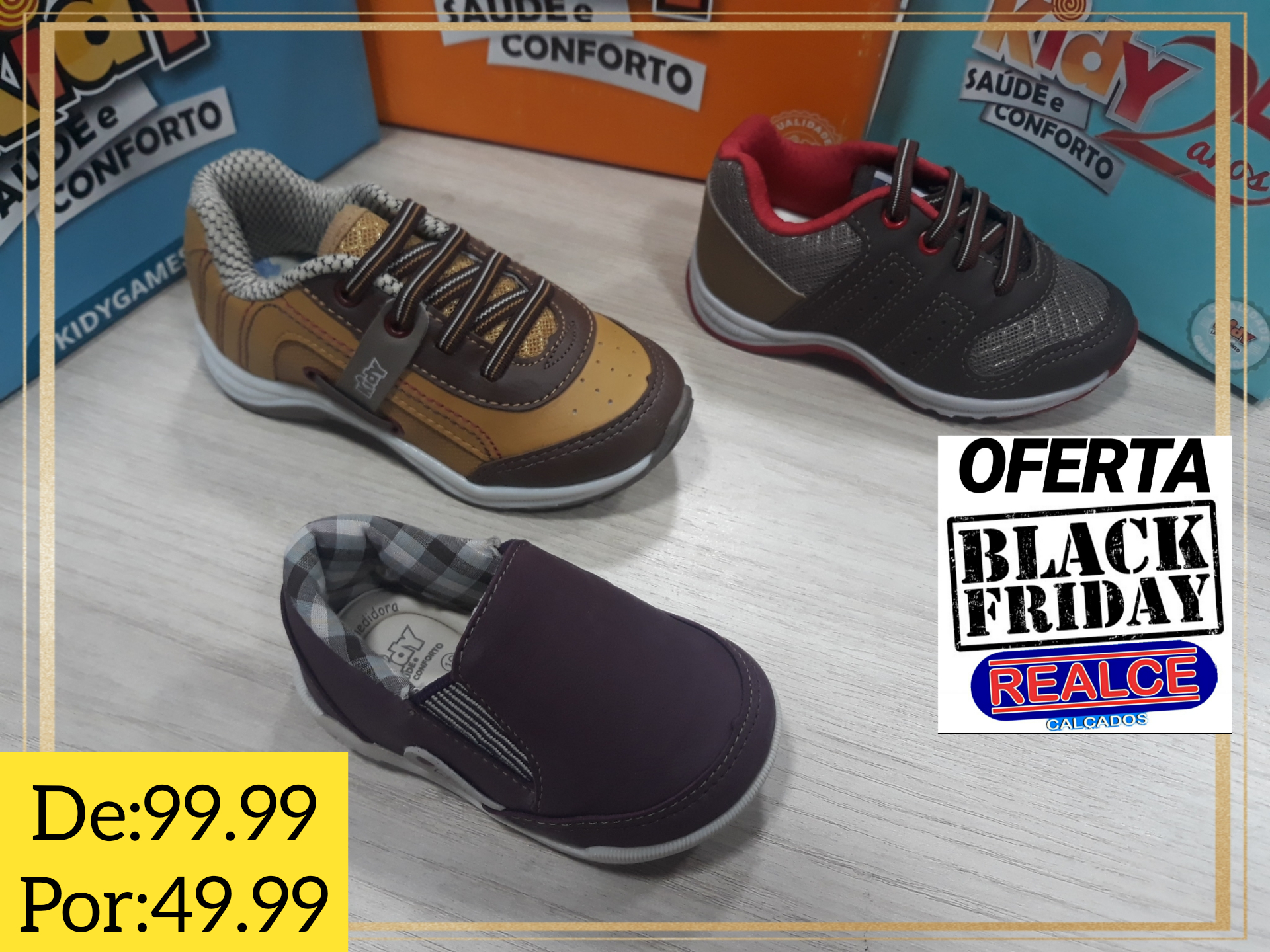 A Liquidação Mundial mais esperada do ano também chega a maior loja de Calçados de Patos. BLACK FRIDAY REALCE CALÇADOS. VEJA