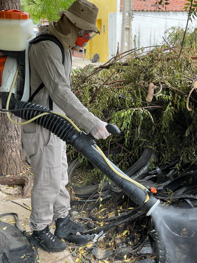 Prefeitura de Patos abre semana de combate ao mosquito da Dengue com trabalho integrado no bairro Jardim Queiroz
