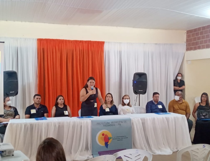 Passagem promove 1ª Conferência da Saúde Mental