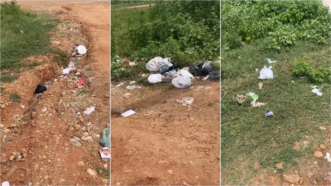 Internauta procura Patosonline e denuncia problemas com coleta de lixo em rua no bairro Jardim Europa