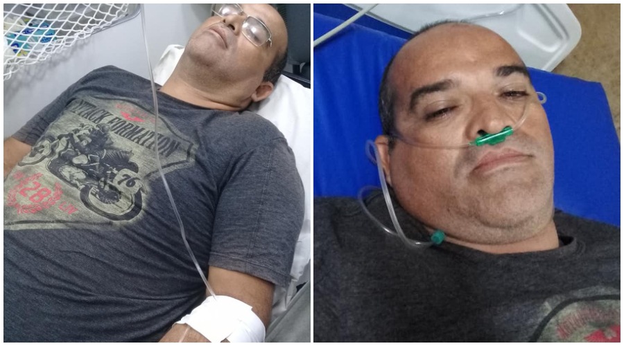 Roberto de Santa Gertrudes volta a sofrer infarto, mas é socorrido por ambulância do SAMU de Patos