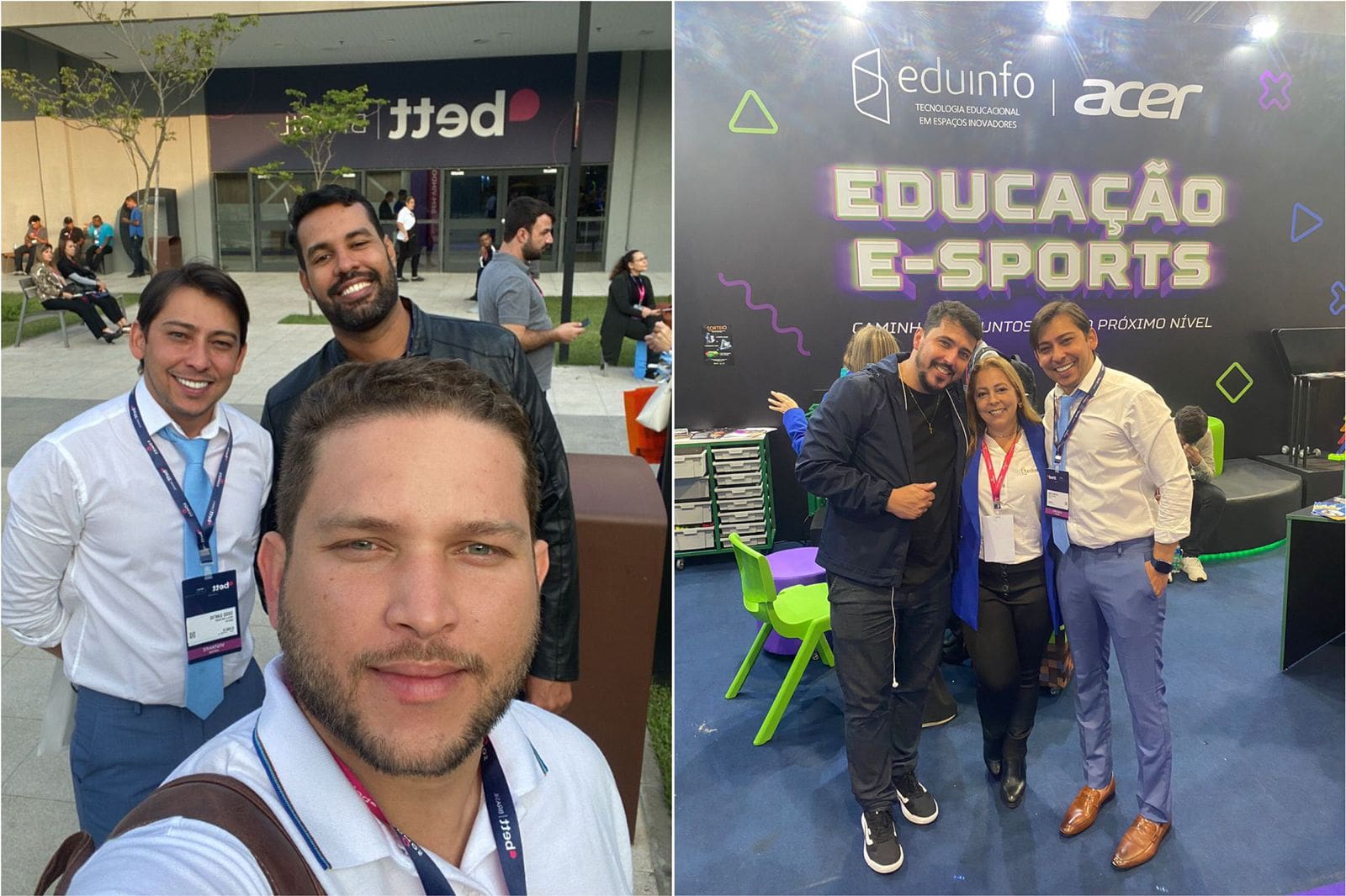 Representantes da Escola Dom Diego participam de maior evento de educação e tecnologia da América Latina