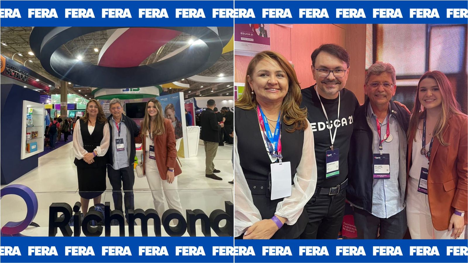 Diretores do Colégio FERA participam do maior congresso de educação da América Latina