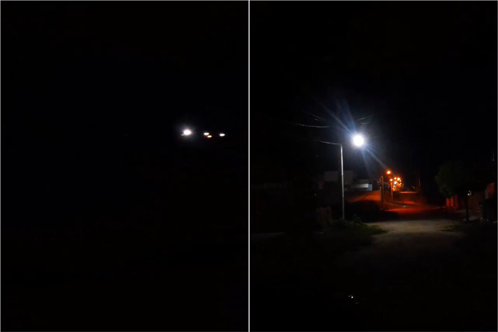 Moradora da Rua Cabo José Benício relata preocupação com escuridão no local após fio de alta tensão romper, e cobra providências da Energisa. Vídeo&nbsp;