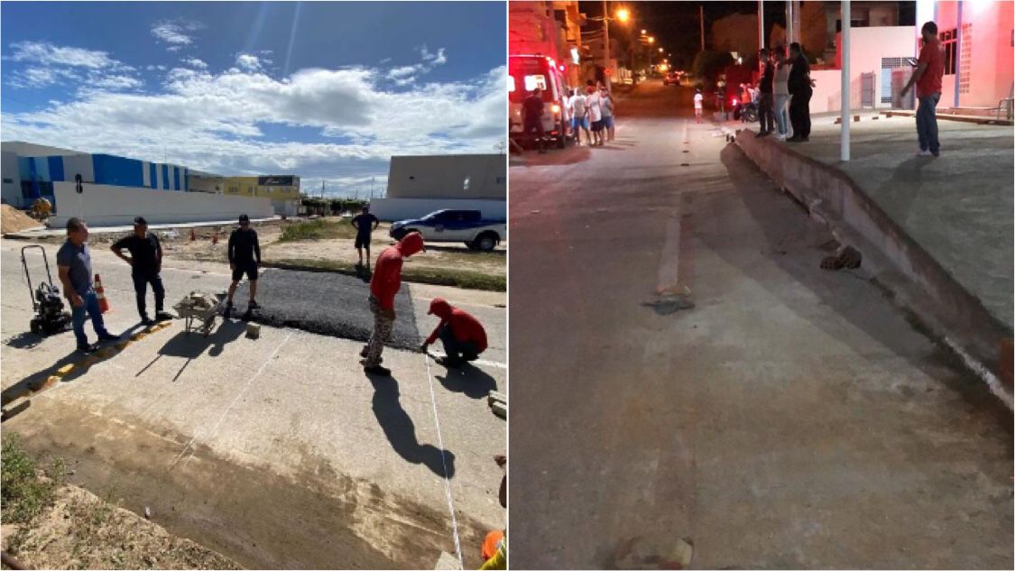 Internautas reclamam de quebra-molas implantado em frente à UPA do Jatobá que vem provocando acidentes; superintendente esclarece