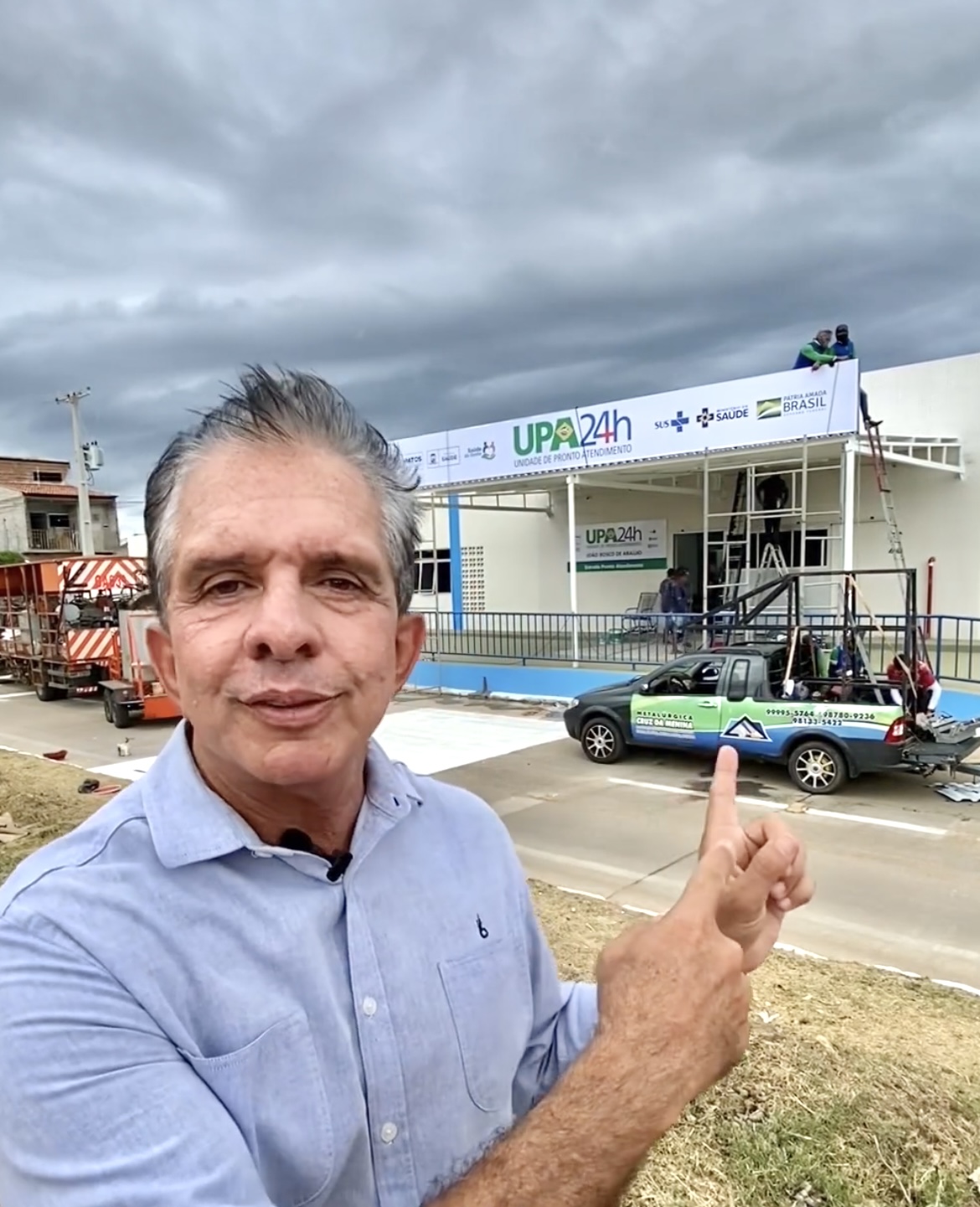 Prefeito Nabor Wanderley destaca empenho e compromisso da gestão para concluir e inaugurar UPA do Jatobá