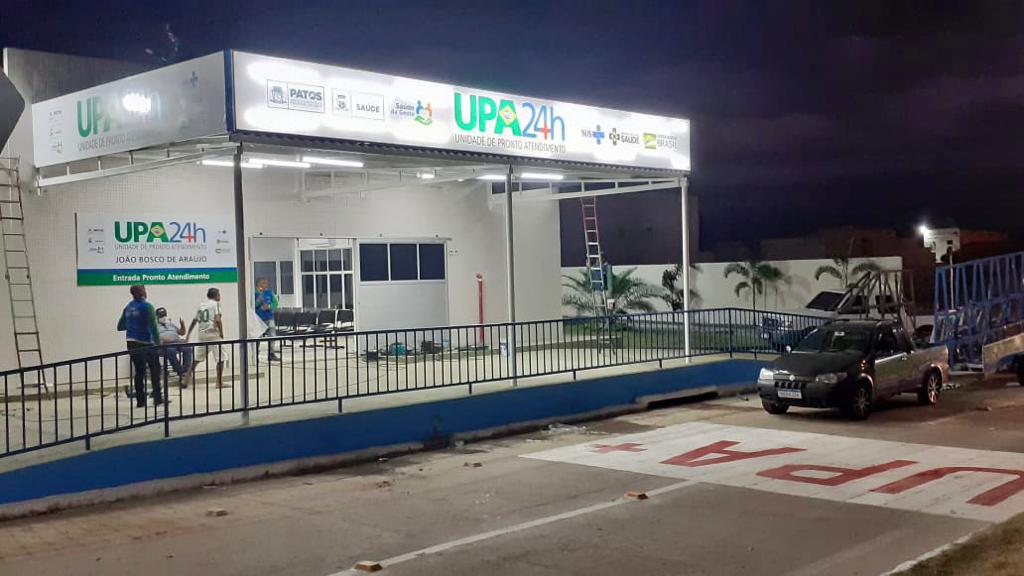 Inauguração da UPA do bairro Jatobá neste sábado, dia 14, em Patos