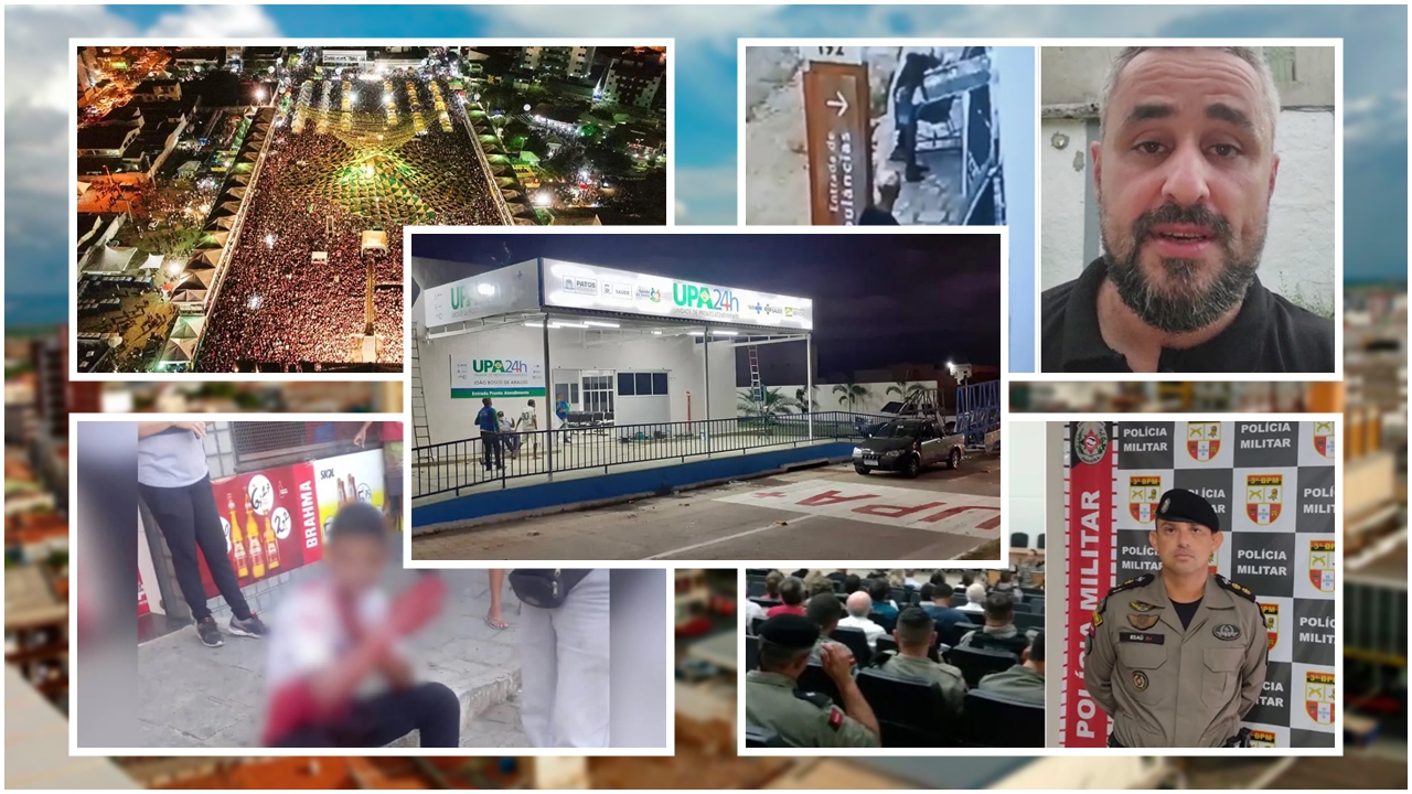 Estudante esfaqueado, incêndio, chuva, e troca de Comando na PM marcam a semana em Patos. Veja o Resumo com Marcos Oliveira