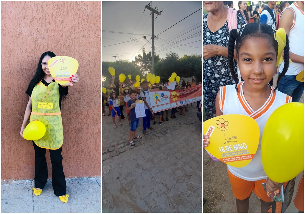 ONG Abenal realiza caminhada de conscientização contra abuso e exploração de crianças e adolescentes