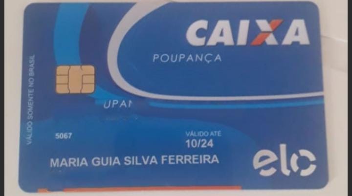 Patoense faz apelo para encontrar cartão de conta bancária perdido na manhã deste sábado (21)