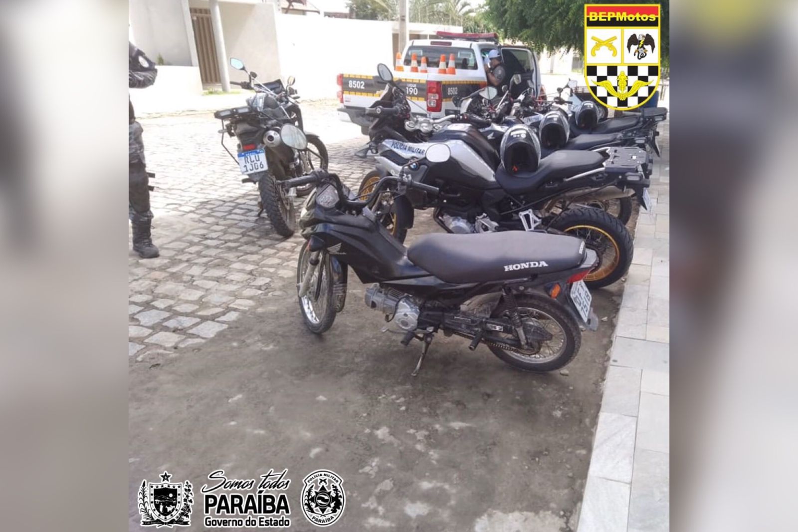 Polícia Militar prende suspeito pela prática de direção perigosa, em São Bento