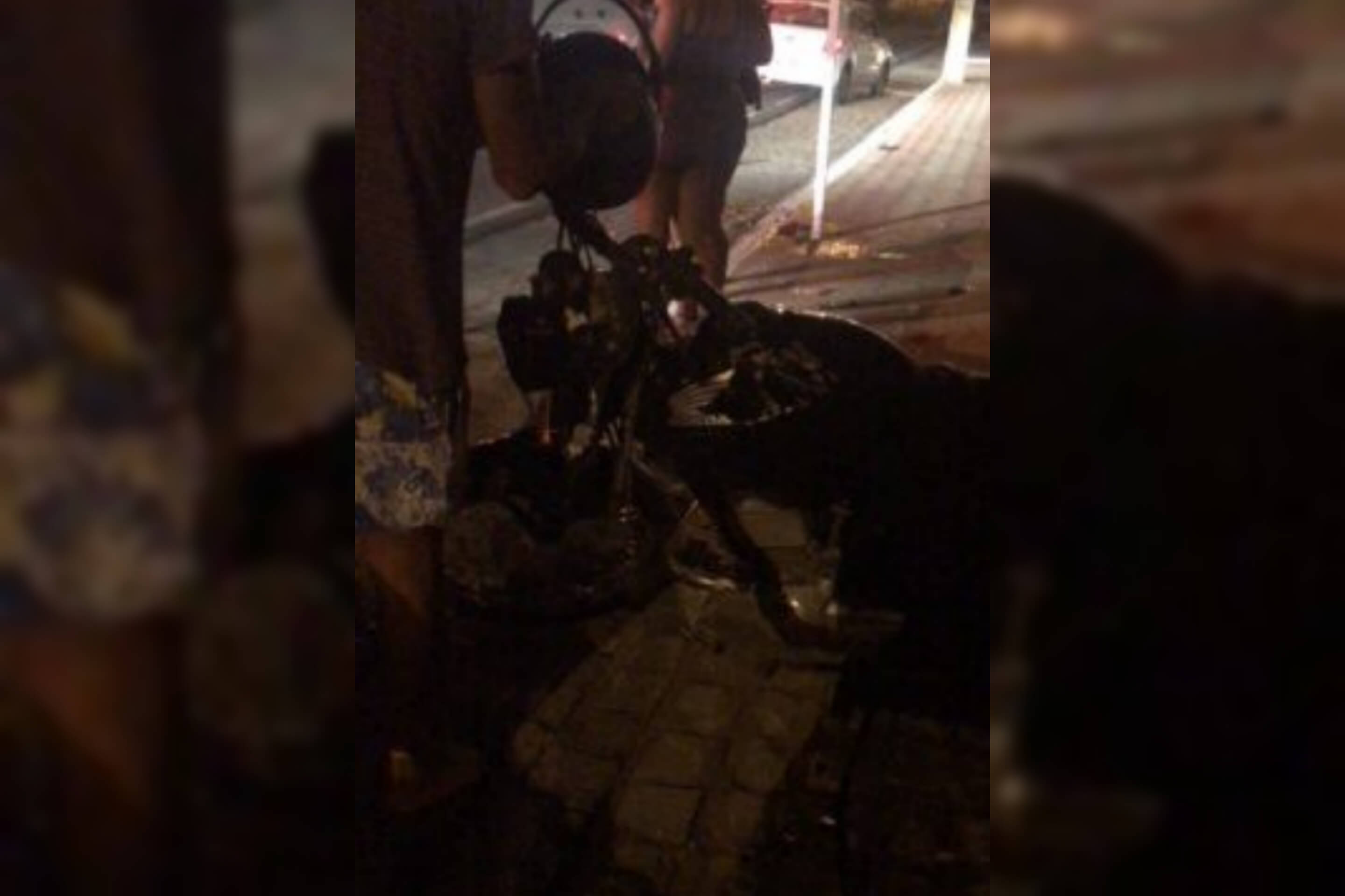 Adolescente fica gravemente ferido em acidente entre moto e carro na cidade de Piancó