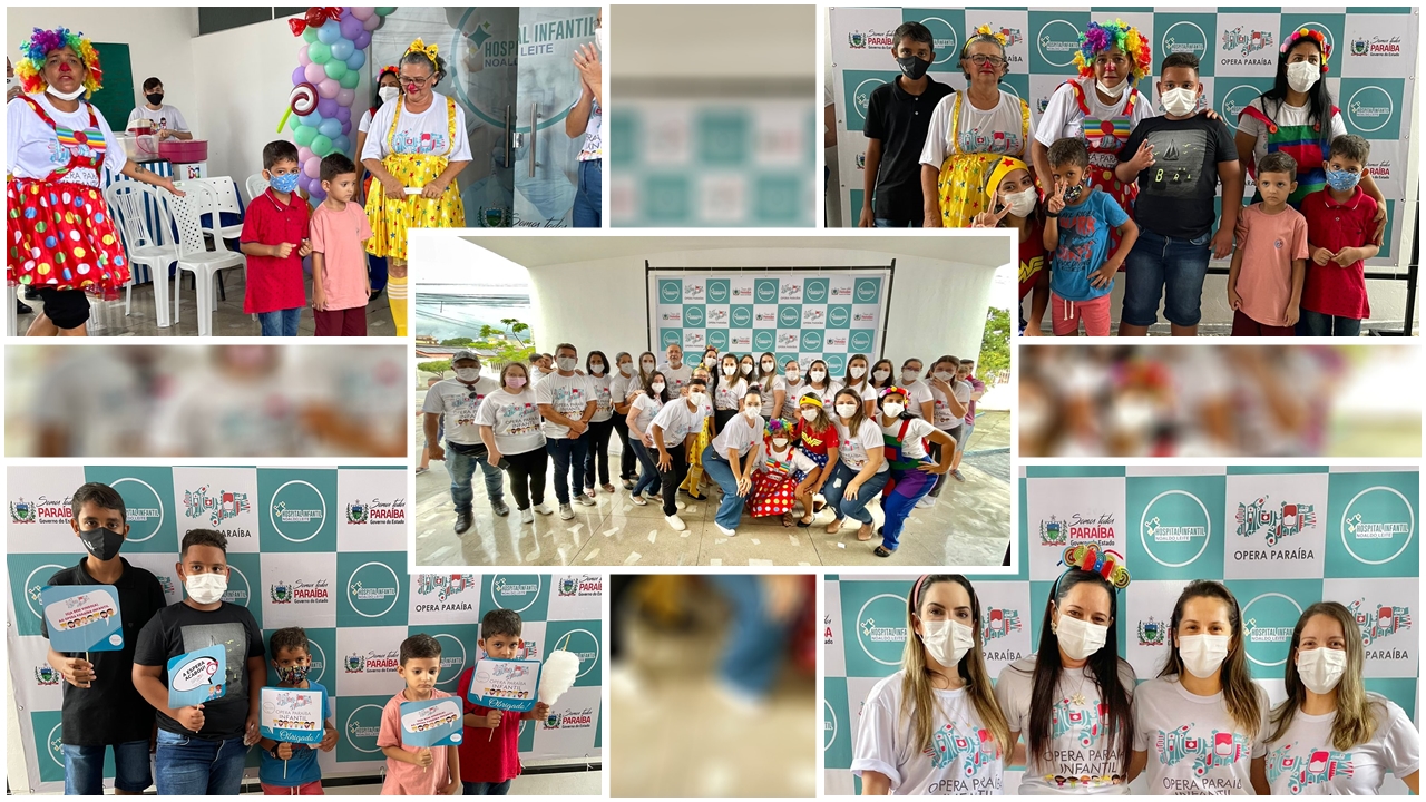 Hospital Infantil de Patos realiza atividade recreativa e retoma as cirurgias eletivas do programa Opera Paraíba