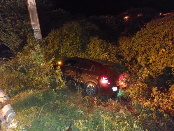 Motorista em alta velocidade provoca acidente na BR-361 e por pouco não causa tragédia, próximo à Catingueira