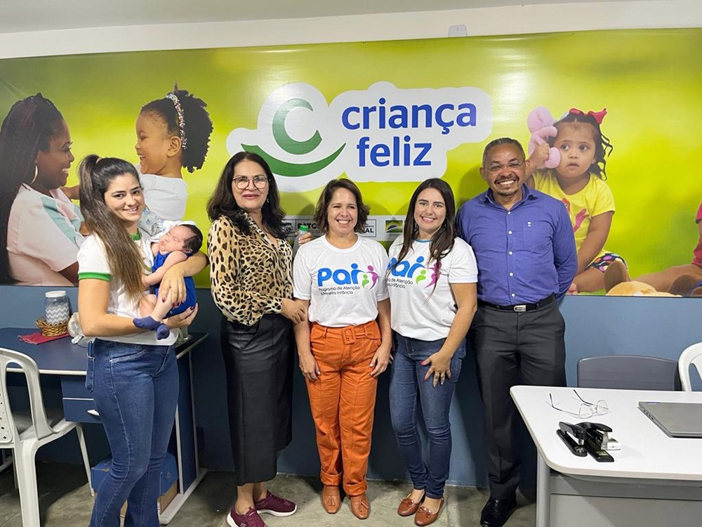 Comitiva do Ministério da Cidadania visita Patos para conhecer trabalhos desenvolvidos para a primeira infância patoense