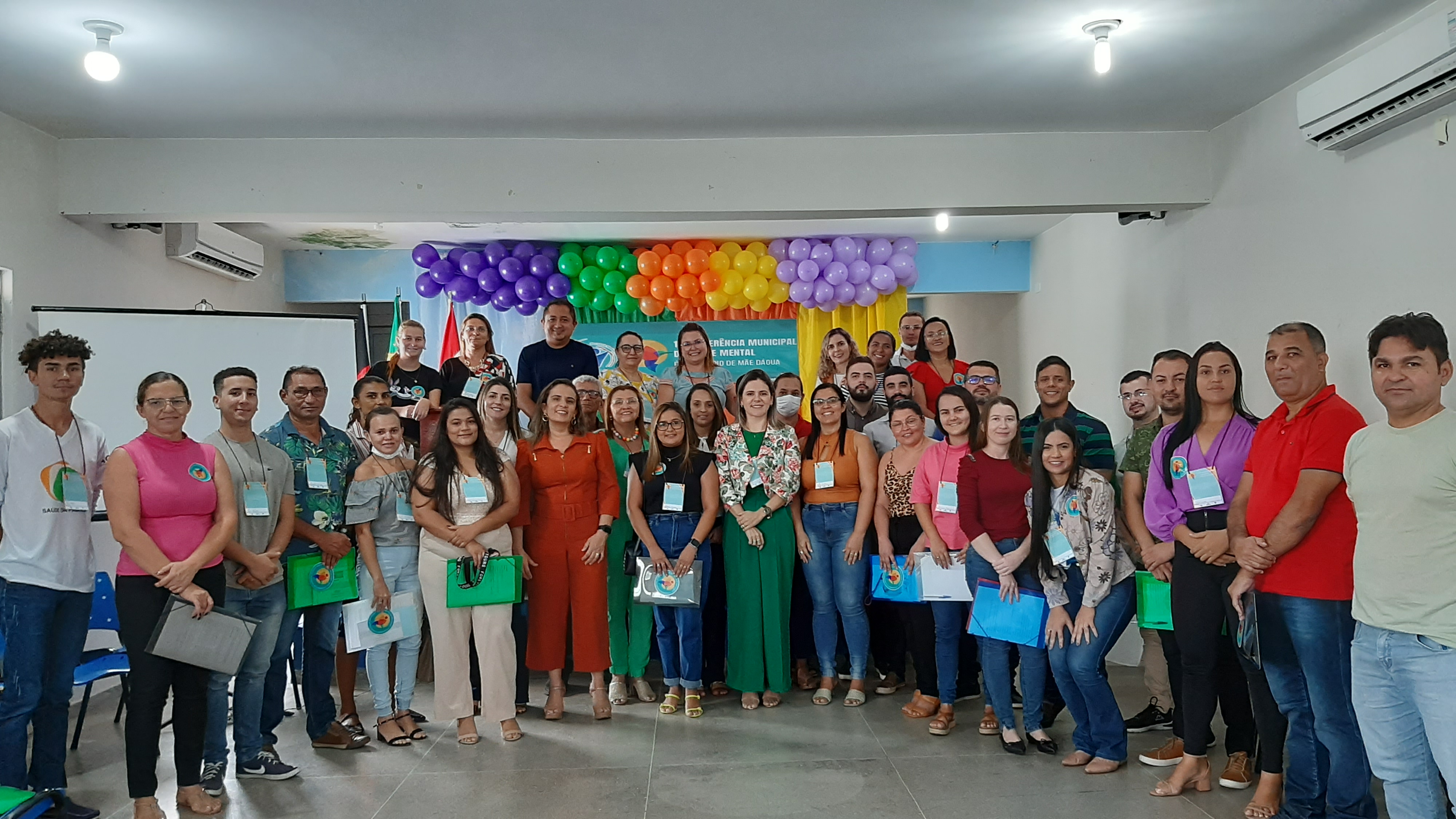 Mãe d’Água realizou com sucesso a sua 1ª Conferência Municipal de Saúde Mental