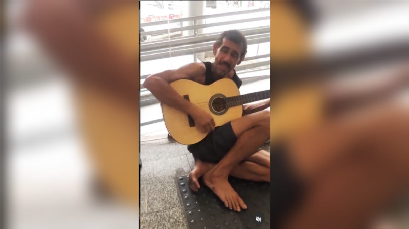 Música como fonte de libertação e sobrevivência: Artista de Sousa ao vivo no Banco do Brasil em Patos