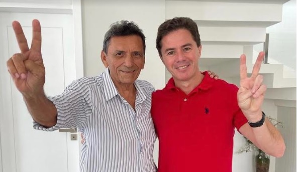 Veneziano vai a São Bento, em lançamento de pré-candidatura de ex-prefeito a deputado federal