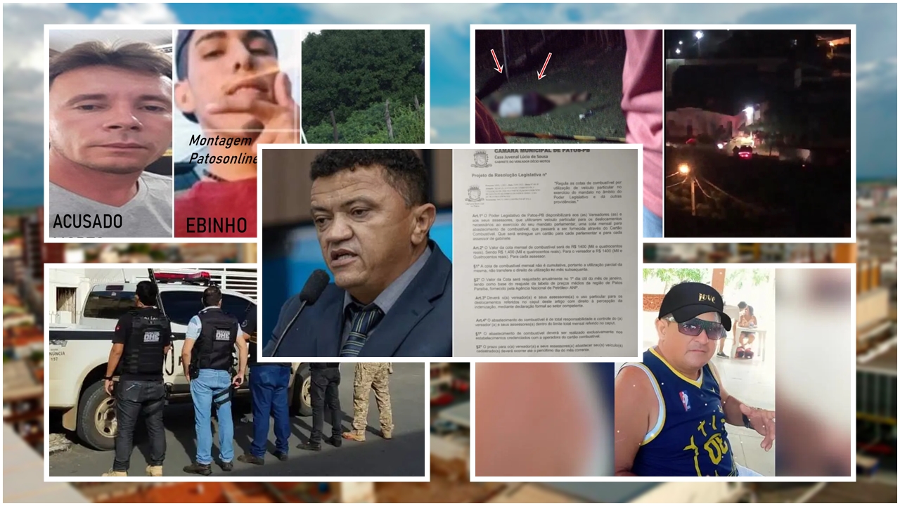 Agitação na área policial, polêmica na Câmara e saudades de entes queridos marcam a semana em Patos. VEJA O VÍDEO