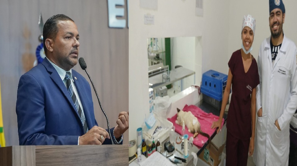 Vereador Ramon Pantera aprova voto de aplauso para veterinários voluntários na castração de animais de rua em Patos. Ouça