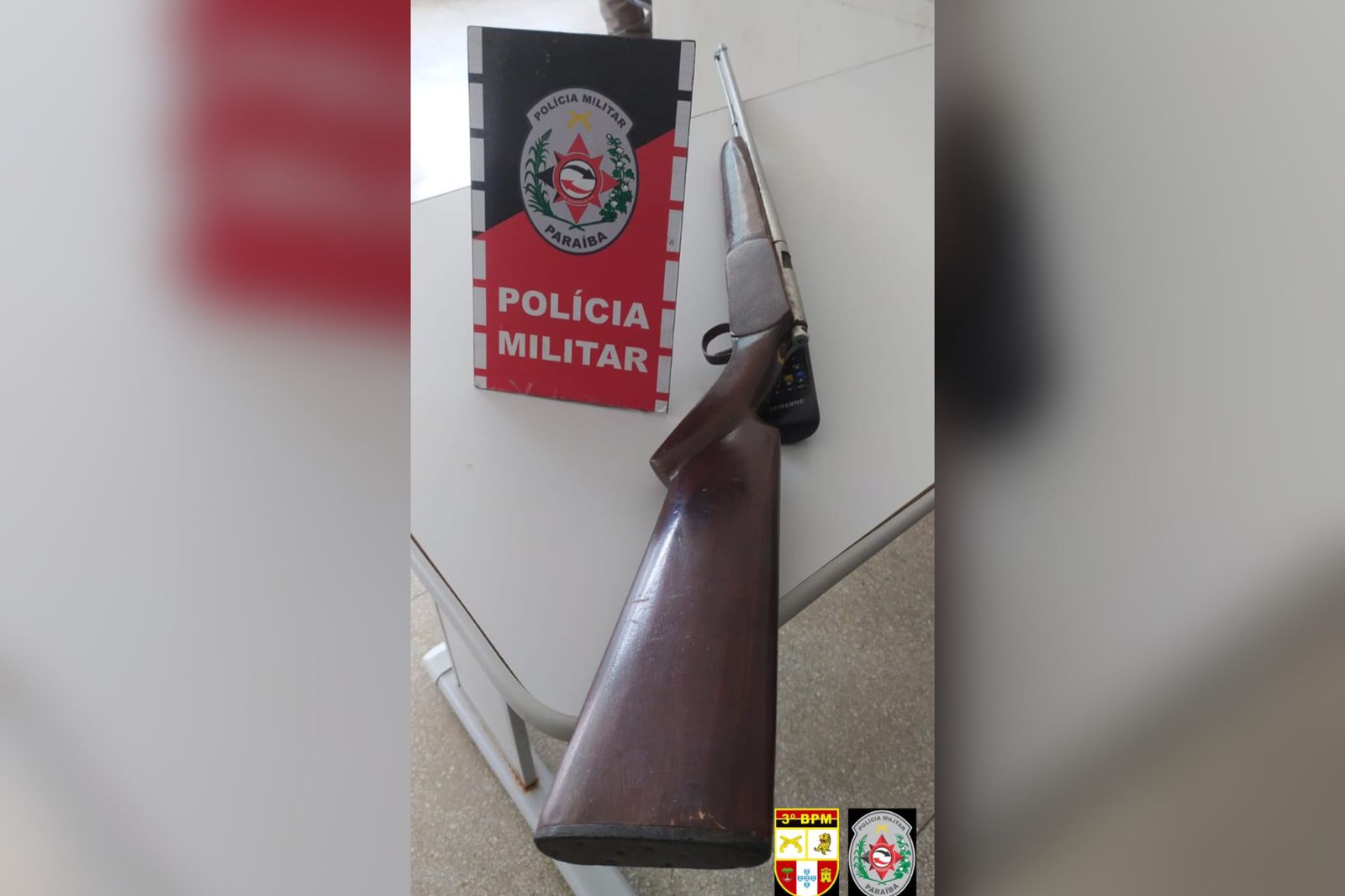 Operação Paradigma: Polícia Militar prende homem por porte ilegal de arma de fogo em Teixeira-PB