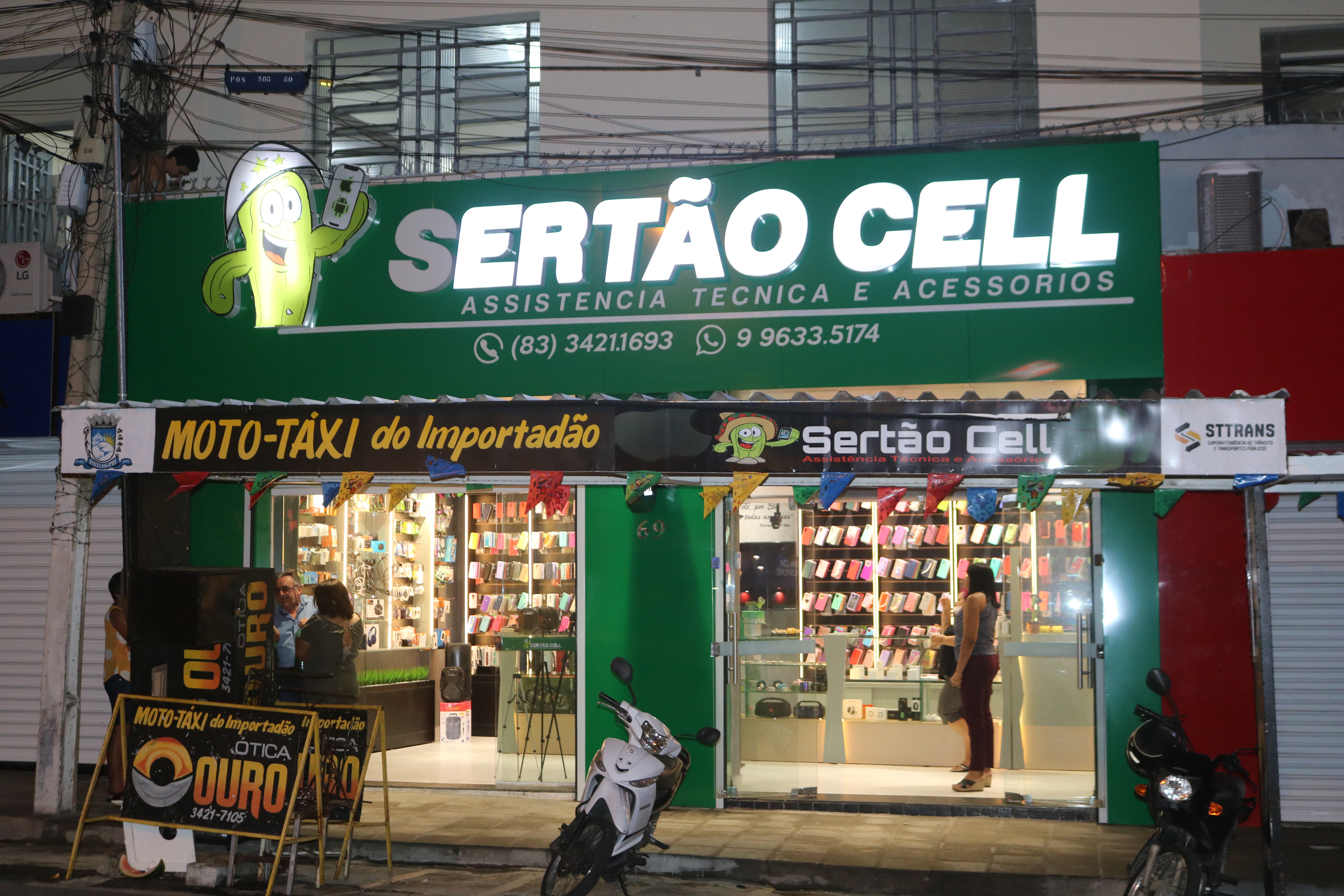 Com estrutura ampla, moderna e mais conforto para o cliente, Loja Sertão Cell será reinaugurada nesta segunda-feira (06), em Patos