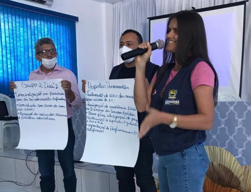 Prefeitura de Catingueira promove encontro para elaboração do plano municipal de combate as arboviroses