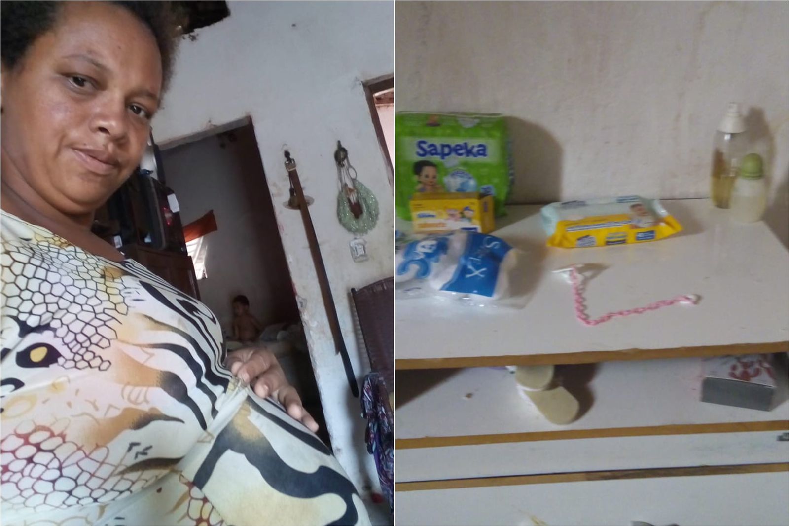 Cidadão patoense faz apelo para conseguir fraldas e outros materiais para criança que está prestes a nascer