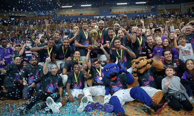 Franca derrota Flamengo por 80 a 65 e conquista Novo Basquete Brasil