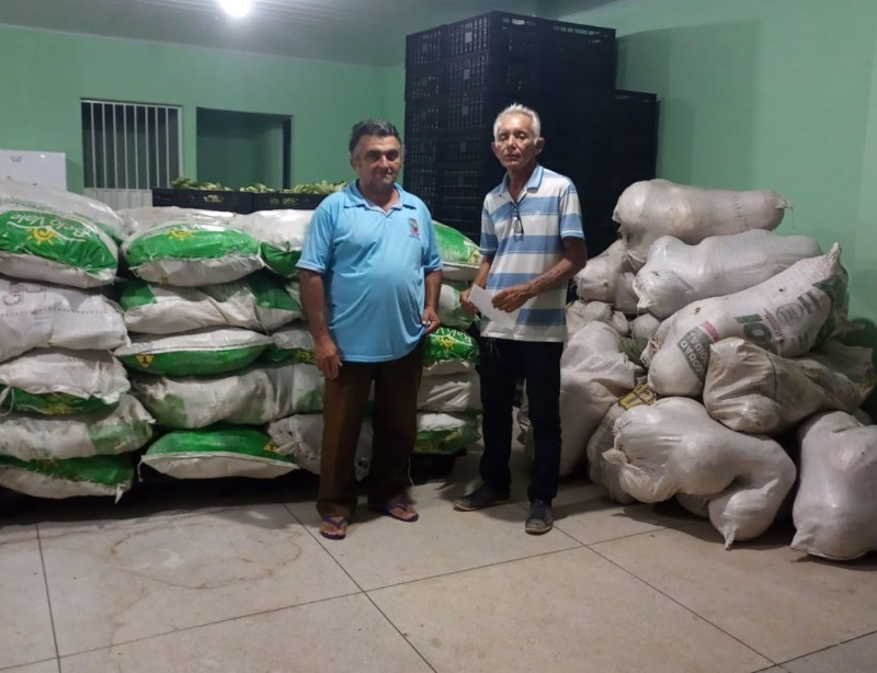 Prefeitura de São José do Bonfim recebe Alimentos do PAB-Programa Alimenta Brasil, para doar às famílias do município