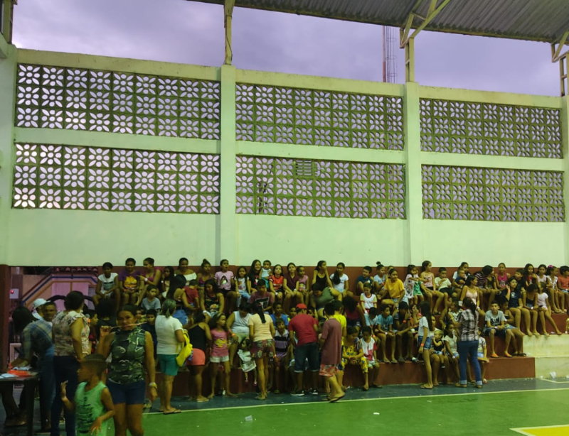 CRAS Passagem proporciona momento de diversão para crianças e adolescentes