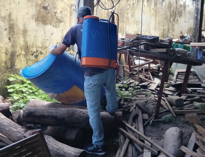 Prefeitura de Catingueira promove ações e mutirão de limpeza no dia D de combate a Dengue