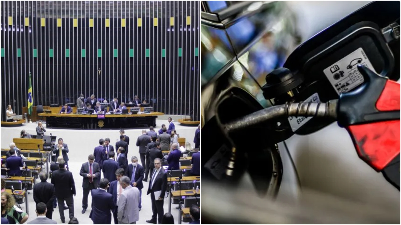 Câmara aprova texto que prevê limite na cobrança do ICMS para combustíveis
