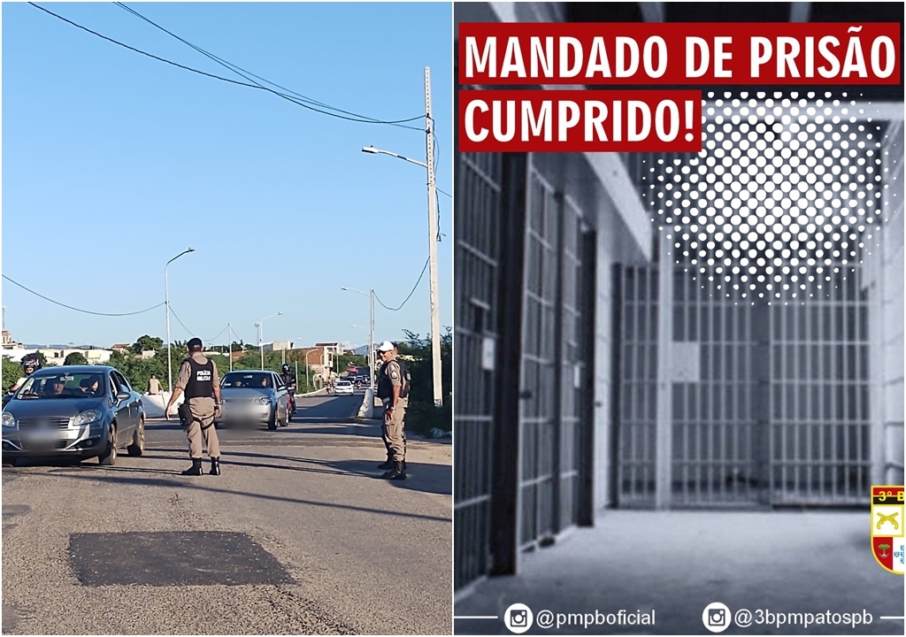 Homem procurado pela Justiça é preso pela polícia em Maturéia na tarde desta quarta-feira (15)