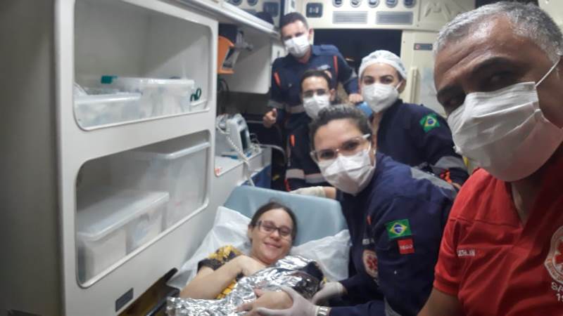 Em Patos: dona de casa realiza parto em sua residência com auxílio do SAMU