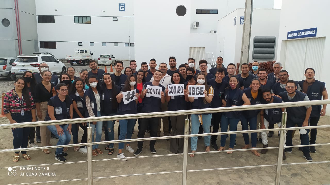 IBGE conclui treinamento de pessoal e inicia trabalho de visitação em quarteirões de Patos na próxima segunda-feira, 20 de junho